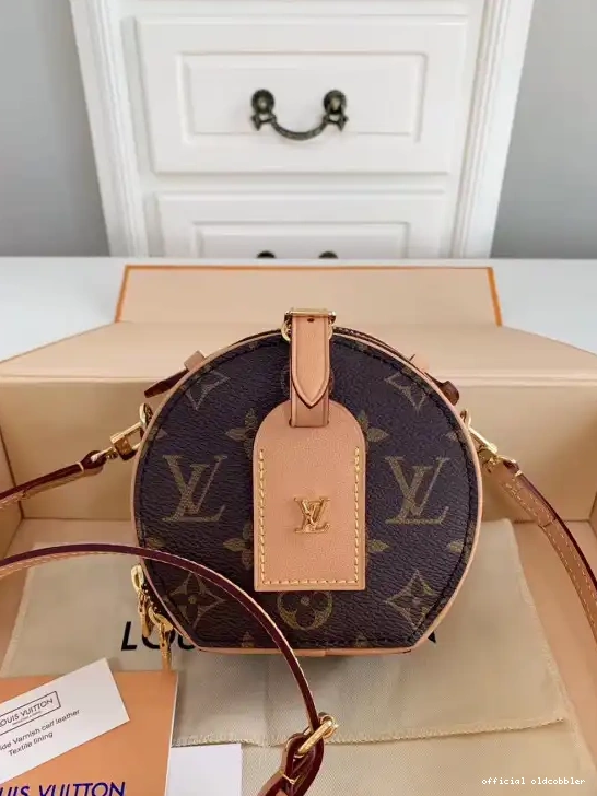 Official oldcobbler CHAPEAU BOITE LOUIS MINI VUITTON 0519